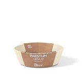 BLIM PLUS Ciotola Coppa Insalatiera Hera M 20cm Brown Sugar Sabbia Made in Italy 100% Riciclabile