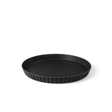 BLIM PLUS Round Tray Atena M 30cm Carbon Black Made in Italy 100% Recyclable
