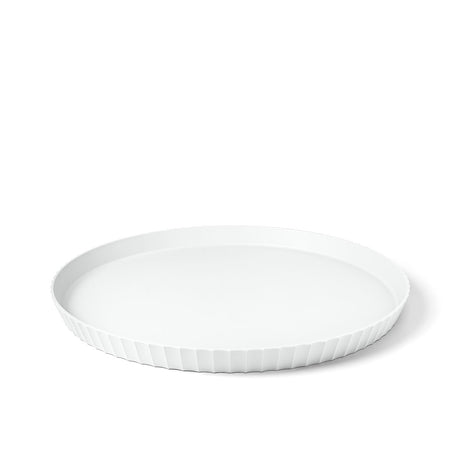 Vassoio rotondo Blim Plus in polipropilene bianco diametro 40 cm