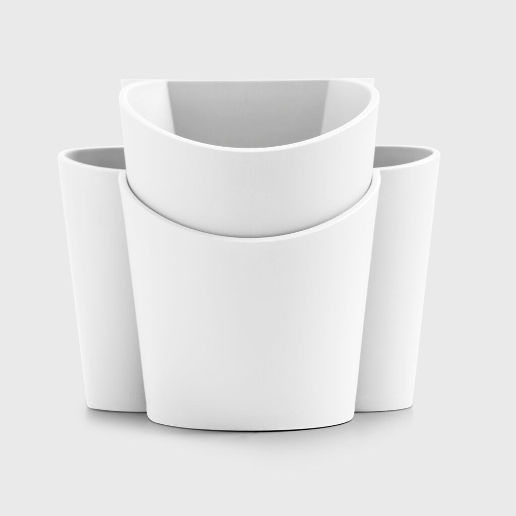 BLIM PLUS Cutlery Drainer Gocciolo 14x11.5cm Arctic White White Made in Italy 100% Recyclable