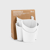 BLIM PLUS Cutlery Drainer Gocciolo 14x11.5cm Arctic White White Made in Italy 100% Recyclable