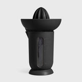 BLIM PLUS Spremiagrumi con Caraffa Ufo 500ml Carbon Black Nero Made in Italy 100% Riciclabile