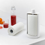 BLIM PLUS Portarotolo Stop 35cm Arctic White Bianco Made in Italy 100% Riciclabile