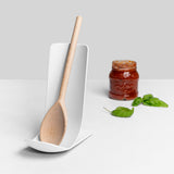BLIM PLUS Poggiamestoli Stand 18cm Arctic White Bianco Made in Italy 100% Riciclabile
