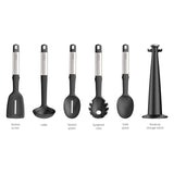 JOSEPH JOSEPH Elevate Set of 5 Kitchen Utensils Ladles 35cm