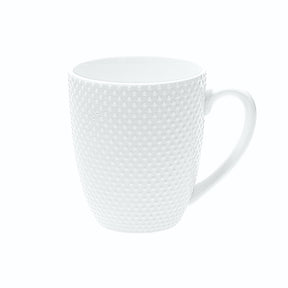 Tazza mug Richiamo La Porcellana Bianca in porcellana bianca decorata 400 ml