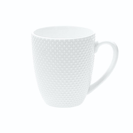 Tazza mug Richiamo La Porcellana Bianca in porcellana bianca decorata 400 ml