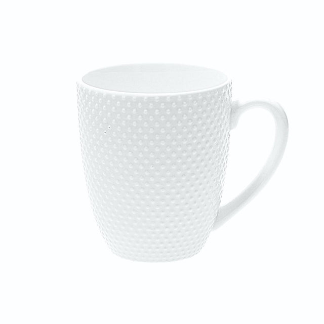 Tazza mug Richiamo La Porcellana Bianca in porcellana bianca decorata 400 ml