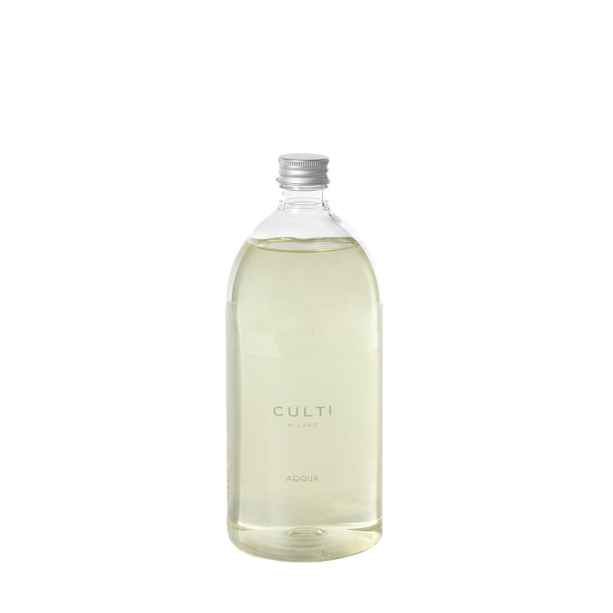 Ricarica diffusore Culti Milano Aqqua 1L in bottiglia PET trasparente