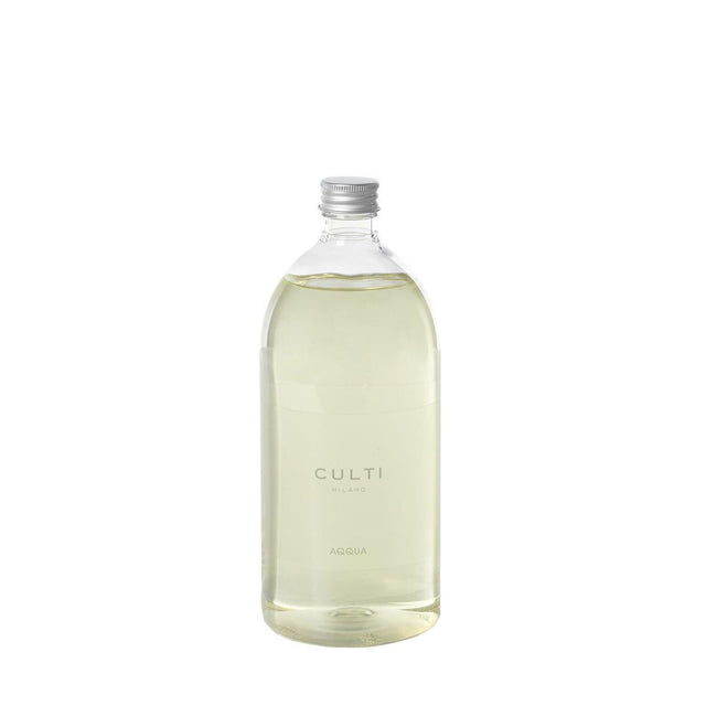 Ricarica diffusore Culti Milano Aqqua 1L in bottiglia PET trasparente