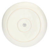 ROSE & TULIPANI Concerto Piatto Piano Avorio 27cm Set 4 Pezzi Stoneware