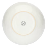 ROSE & TULIPANI Concerto Piatto Fondo Avorio 21cm Set 4 Pezzi Stoneware