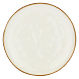 ROSE &amp; TULIPS Concerto Ivory Fruit Plate 20cm Set 4 Pieces Stoneware