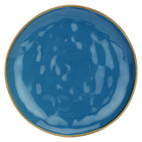 ROSE &amp; TULIPS Concerto Dinner Plate Air Force Blue 27cm Set 4 Pieces Stoneware