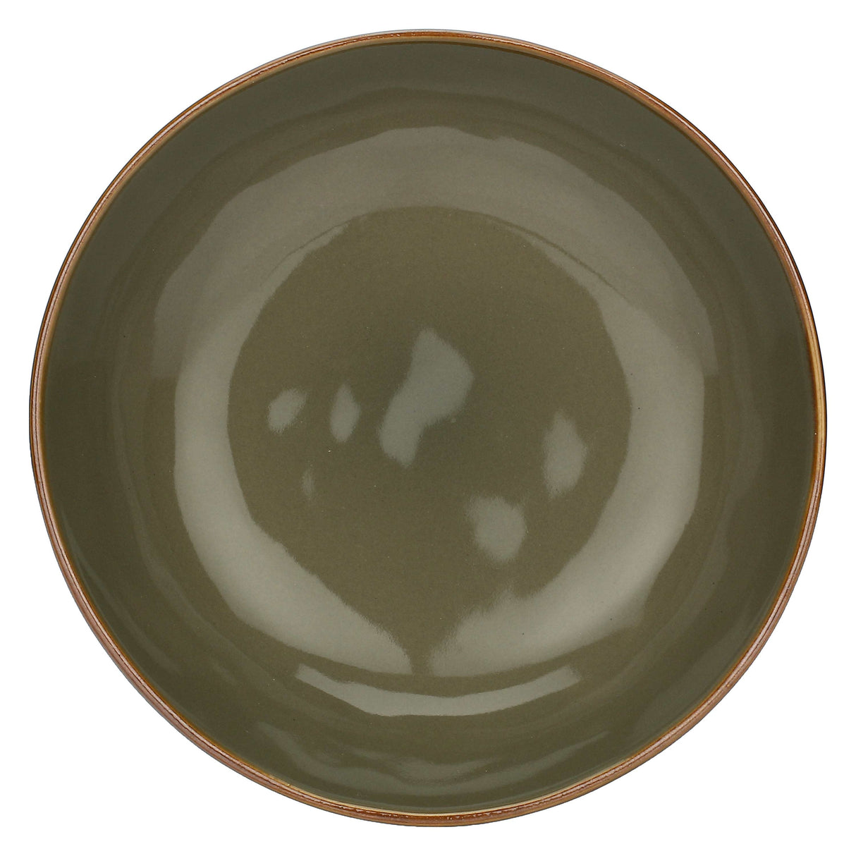 ROSE &amp; TULIPS Concerto Deep Plate Dove Gray 21cm Set 4 Pieces Stoneware