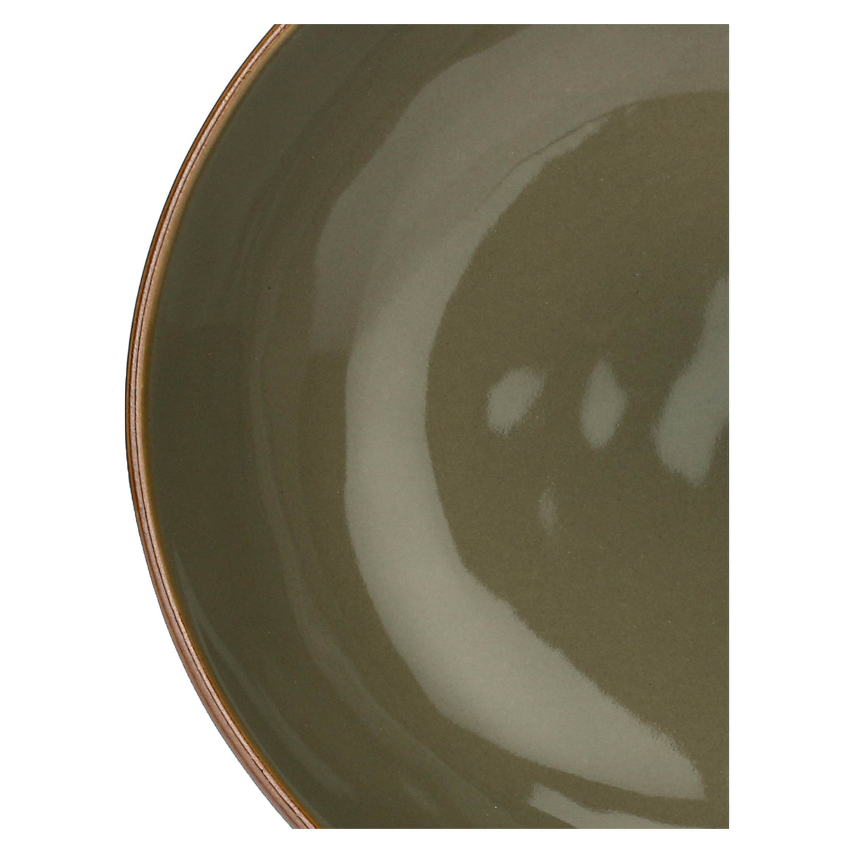 ROSE &amp; TULIPS Concerto Deep Plate Dove Gray 21cm Set 4 Pieces Stoneware