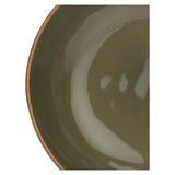 ROSE &amp; TULIPS Concerto Deep Plate Dove Gray 21cm Set 4 Pieces Stoneware