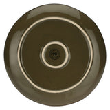 ROSE &amp; TULIPS Concerto Fruit Plate Breakfast Dove Gray 20cm Set 4 Pieces Stoneware