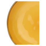 ROSE &amp; TULIPS Concerto Deep Plate Ocher 21cm Set 4 Pieces Stoneware