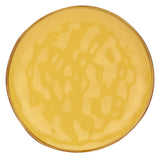 ROSE &amp; TULIPS Concerto Ocher Fruit Plate 20cm Set 4 Pieces Stoneware