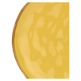 ROSE &amp; TULIPS Concerto Ocher Fruit Plate 20cm Set 4 Pieces Stoneware
