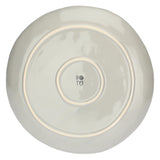 ROSE & TULIPANI Concerto Piatto Piano Grigio Perla 27cm Set 4 Pezzi Stoneware
