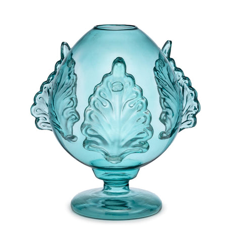 Pumo Pugliese Palais Royal in vetro azzurro 25 cm
