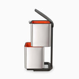 JOSEPH JOSEPH Totem Max Waste Bin 60L Steel 81x40cm