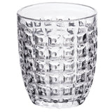 VILLA D'ESTE HOME TIVOLI Geometrie Set 6 Pezzi Bicchieri Acqua 350ml Vetro Colorati