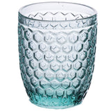 VILLA D'ESTE HOME TIVOLI Geometrie Set 6 Pezzi Bicchieri Acqua 350ml Vetro Colorati