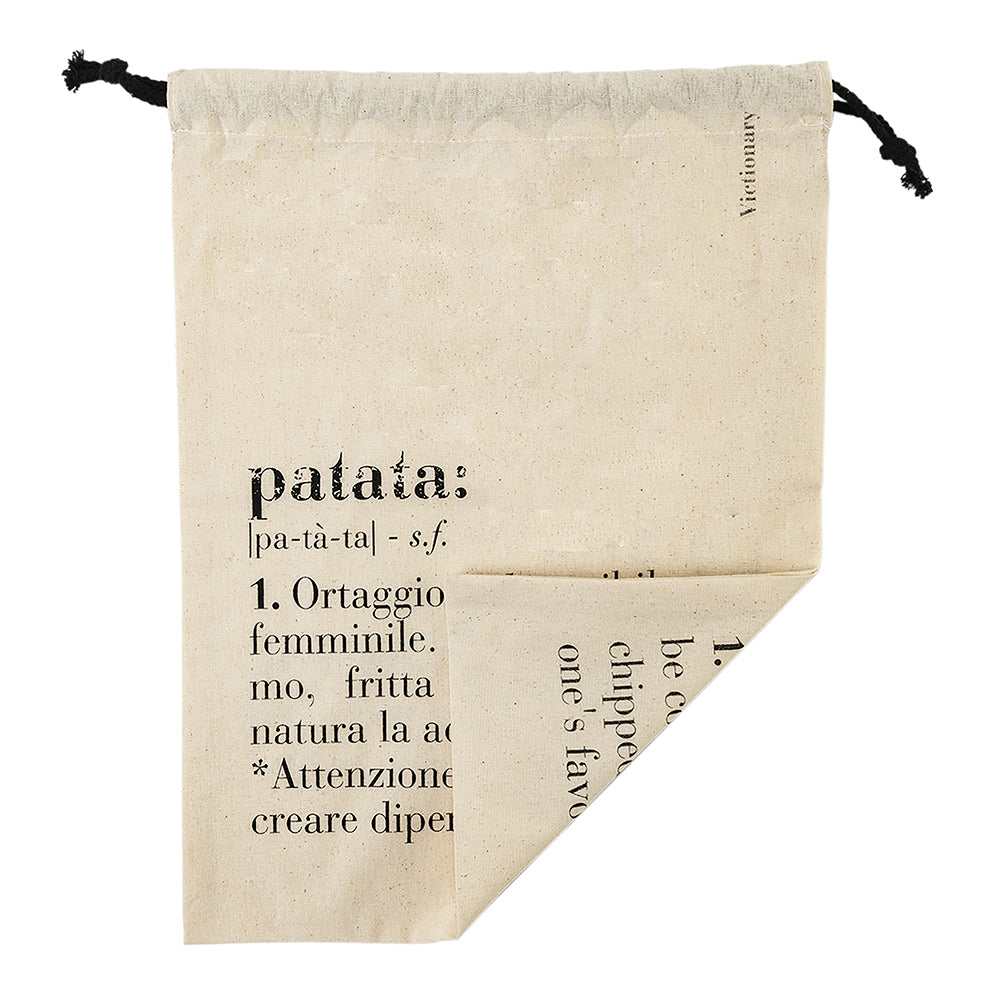 VILLA D'ESTE HOME TIVOLI Potato Potato Bag 40x30cm in Cotton