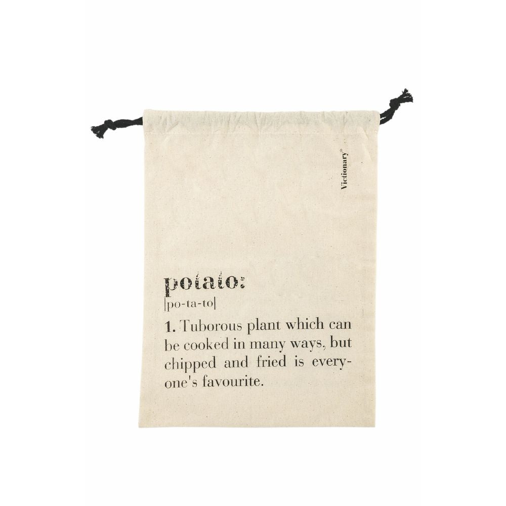 VILLA D'ESTE HOME TIVOLI Potato Potato Bag 40x30cm in Cotton