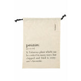 VILLA D'ESTE HOME TIVOLI Potato Potato Bag 40x30cm in Cotton