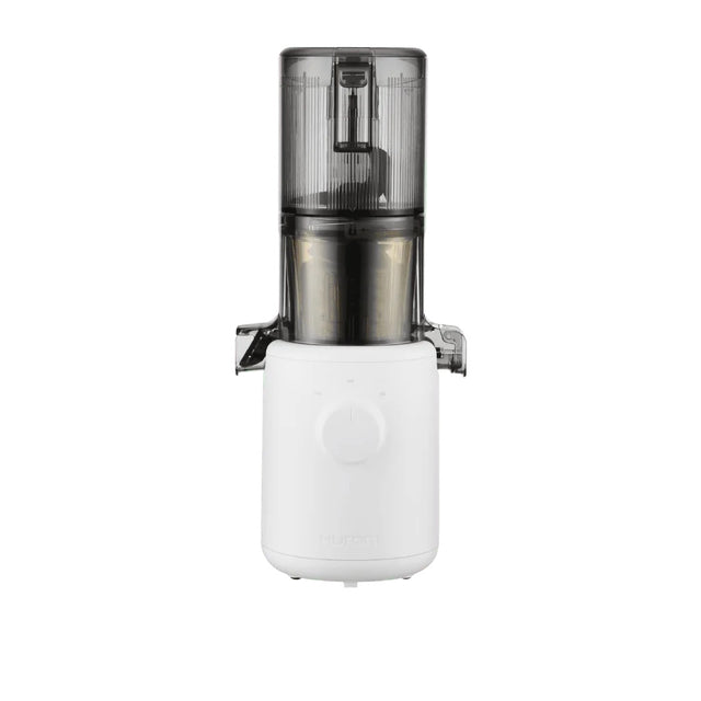 Estrattore di succo Hurom H310A in plastica bianca design compatto