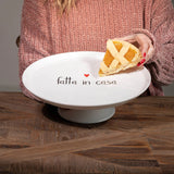 SIMPLE DAY Cake Stand Homemade Cake Pan 31.5cm Stoneware