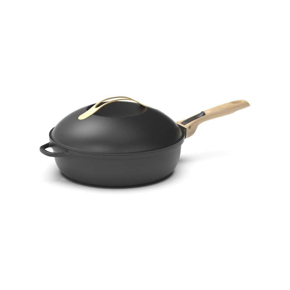 Padella multifunzione Cookut in metallo nero 28 cm 8 in 1
