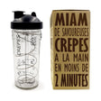 Shaker per crepes Miam Cookut in plastica con spirale in acciaio 800ml