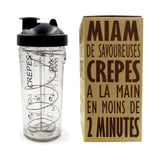 Shaker per crepes Miam Cookut in plastica con spirale in acciaio 800ml