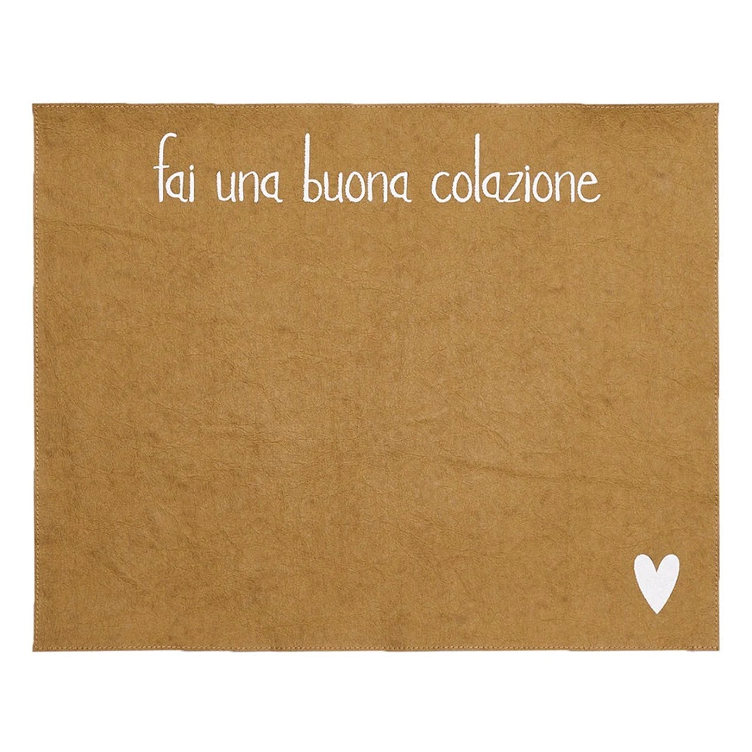 Tovaglietta Buona Colazione Simple Day in fibra di cellulosa 36x45 cm
