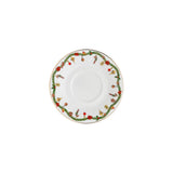 HUTSCHENREUTHER Nora Tazza Tè 280ml con Piattino 16cm Porcellana Tavola Natalizia