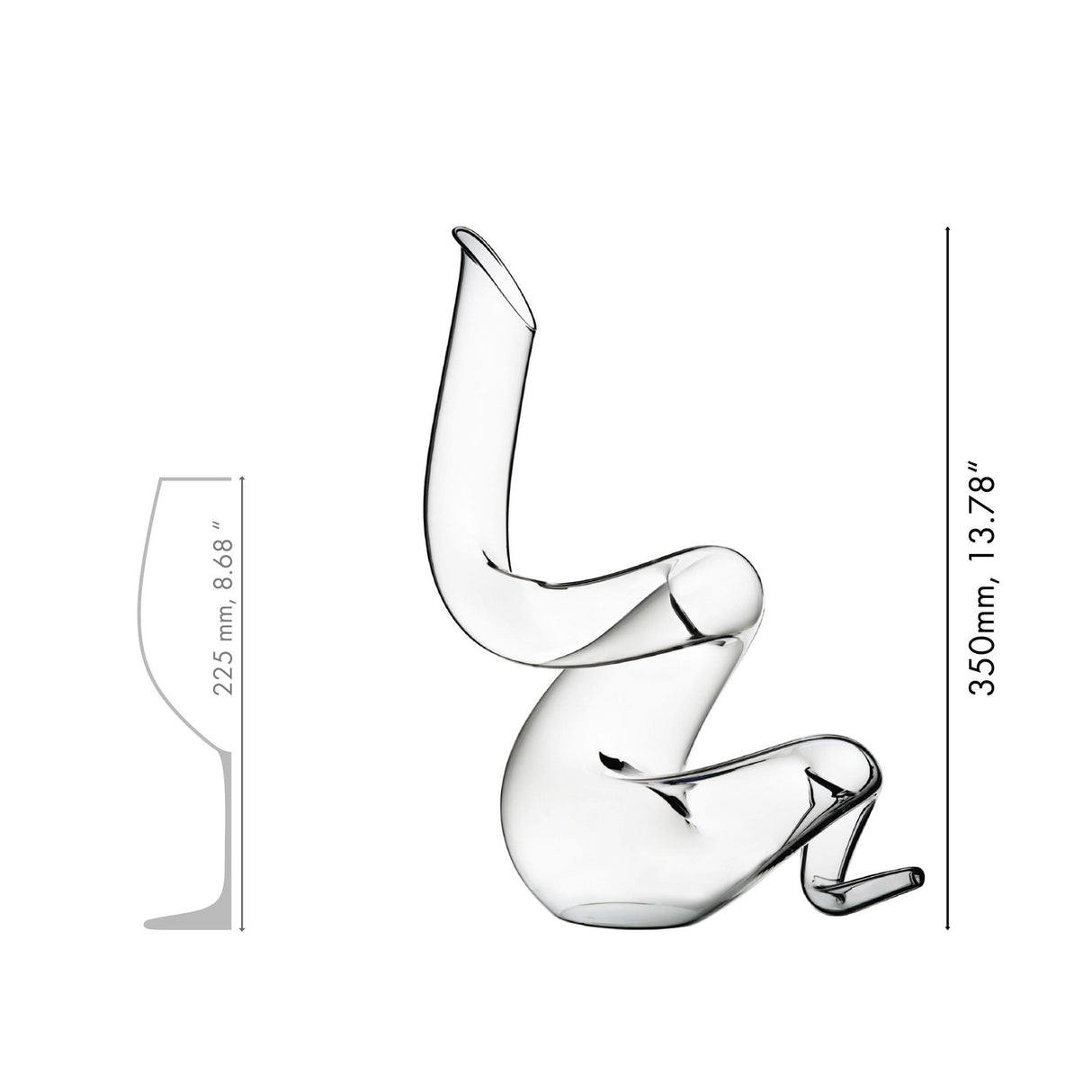 RIEDEL Decanter Boa 2L Cristallo Fatto a Mano