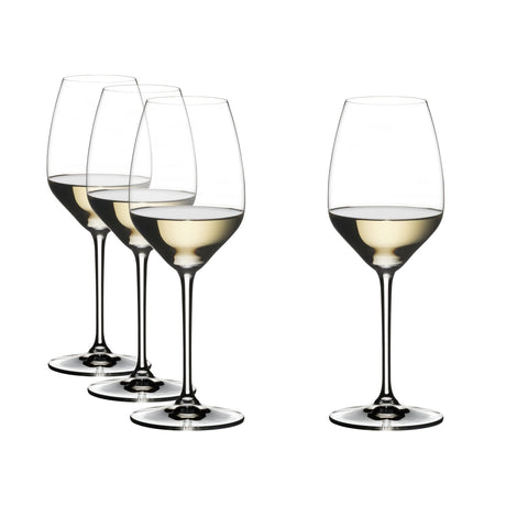 Set 4 calici vino Riesling Riedel in cristallo trasparente 490 ml