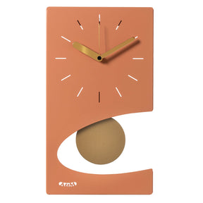 Orologio da parete Eclipse Arti e Mestieri in metallo 40x60 cm