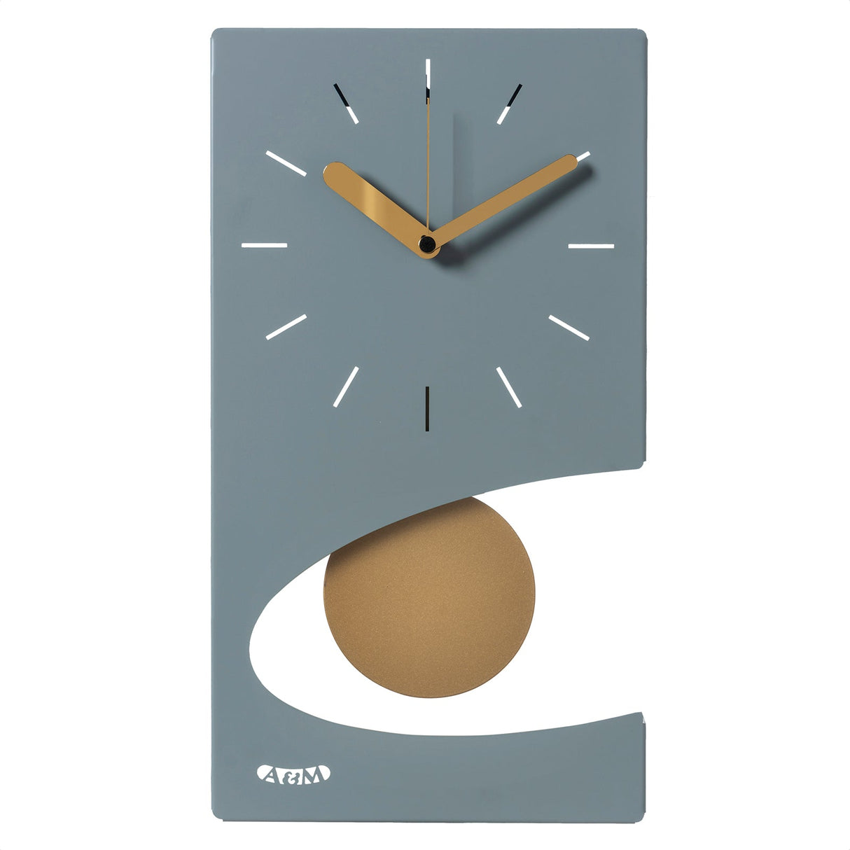 Orologio da parete Eclipse Arti e Mestieri in metallo design moderno 50 cm