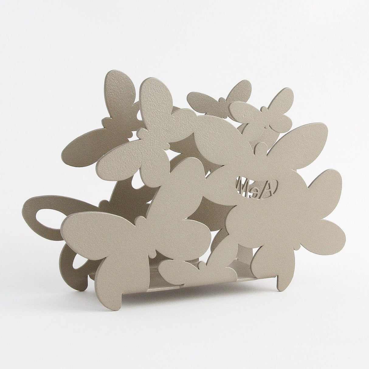 Portatovaglioli Farfalle Arti & Mestieri in metallo design traforato