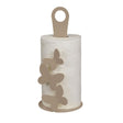 Portarotoli Butterfly Arti e Mestieri in metallo beige design farfalla