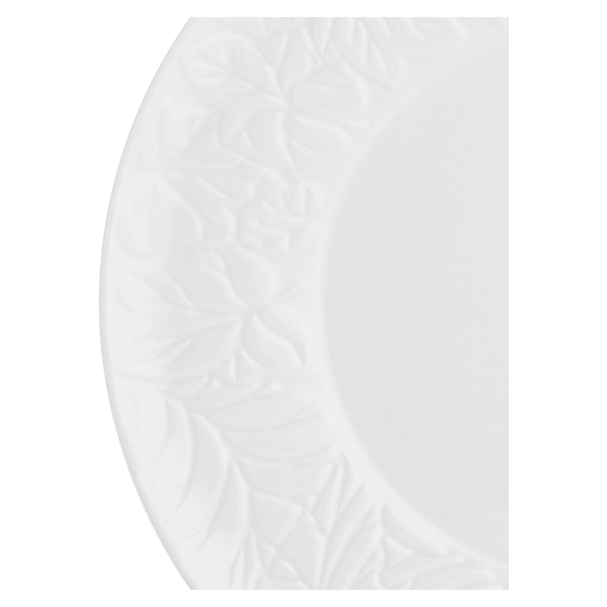 LA PORCELLANA BIANCA Bosco Set 6 Pieces Fruit Plate 21.5cm White