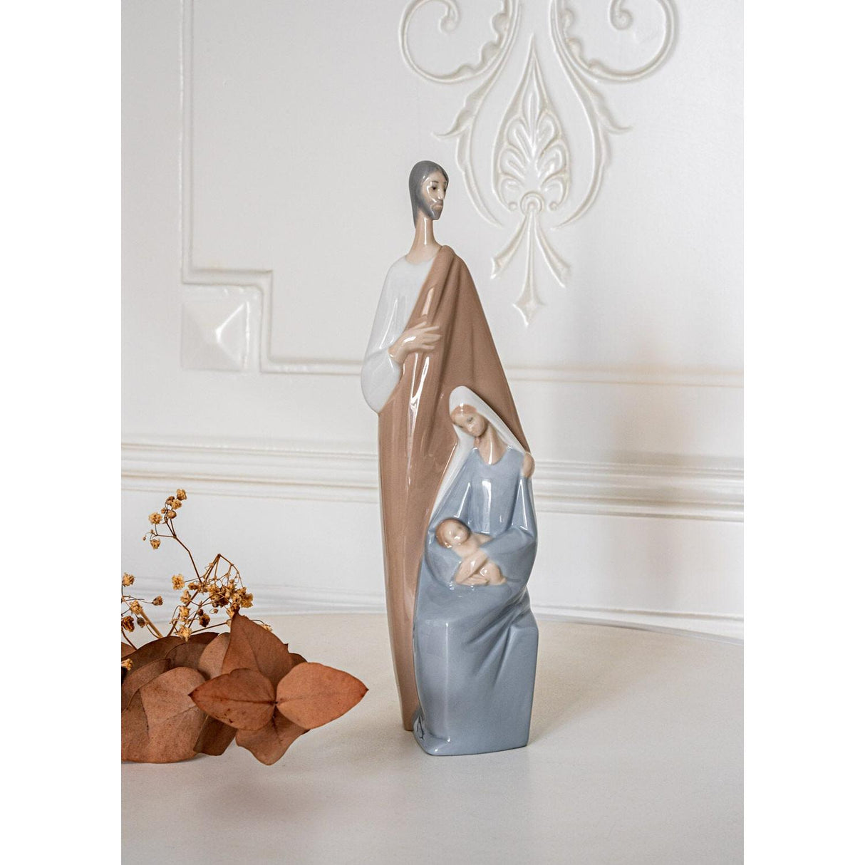 LLADRO' Figure Figurine Nativity Nativity Scene Christmas Decoration 22cm Porcelain