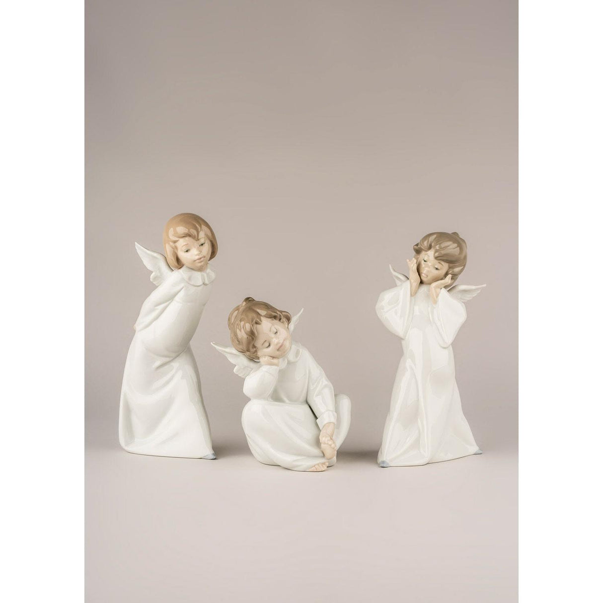 LLADRO' Figurina Angioletto 22x13cm Porcellana
