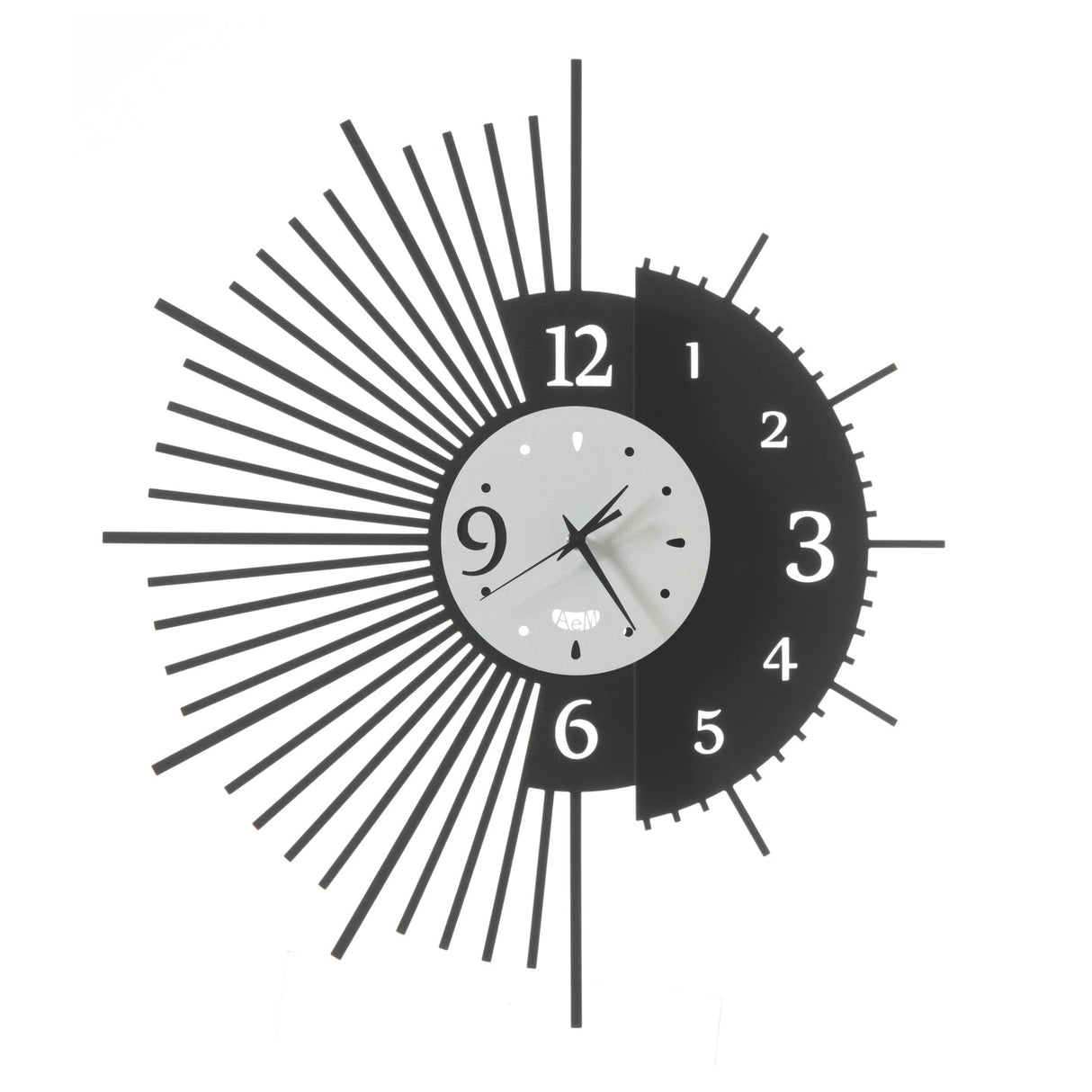 Orologio da parete Mirò Arti & Mestieri in metallo design 50x50 cm